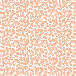 Roundabout Floral in Light Carrot