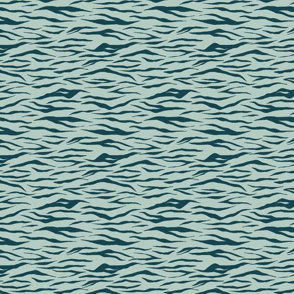 Tiger Stripes in River Blue