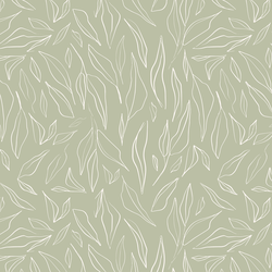 Cascading Leaves in Leaflet Green