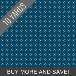 Swiss Dot in Oxford Blue - 10 Yard Bolt