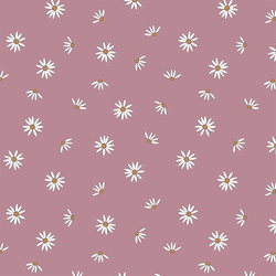 Scattered Daisies in Lilac