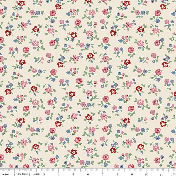Arlington Ditsy in Cream