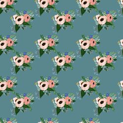 Summer Woodland Bouquet in Blue