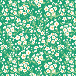 Blooming in Jade Green