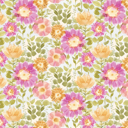 Floral Wash in Sky