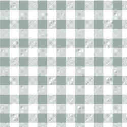 Medium Buffalo Plaid in Eucalyptus