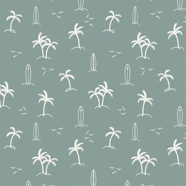 Palm Beach in Pewter Blue
