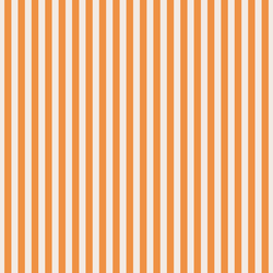 Umbrella Stripe in Tangerine