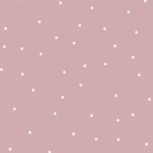 Vintage Dots in Dried Rose
