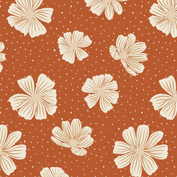 Christmas Cosmos in Rust Red