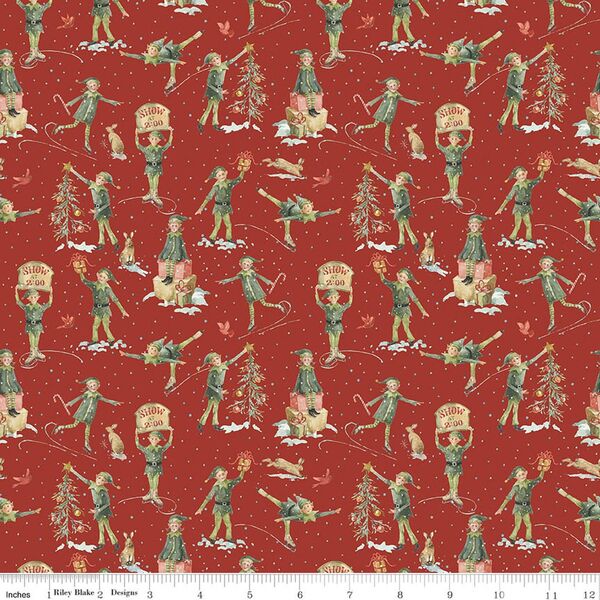 Elves in Red