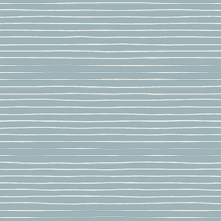 Stripes in Pond Blue