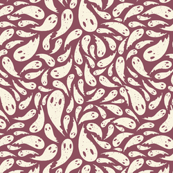 Ghostly Gaze in Dried Rose