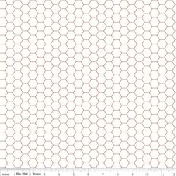 Honeycomb in Red
