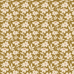 Fresh Floral in Olive