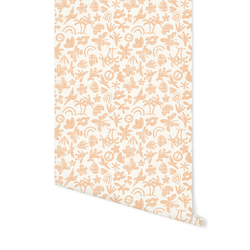 Textured Let's Play in Apricot