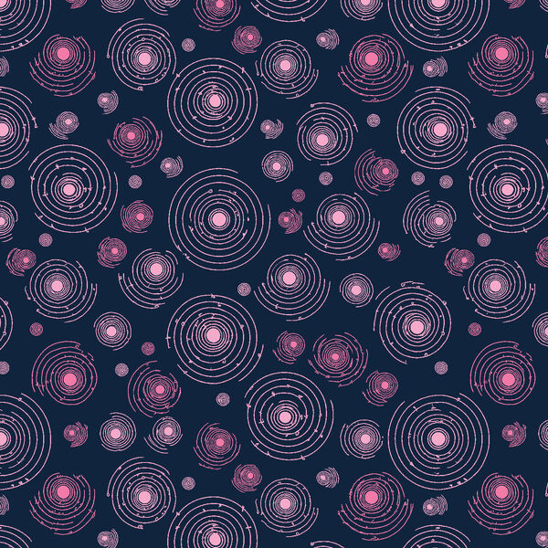 Send Me Into Orbit in Navy Pink