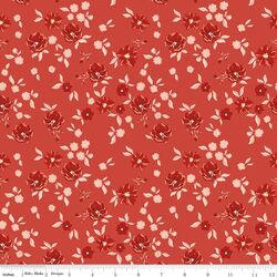 Floral in Coral