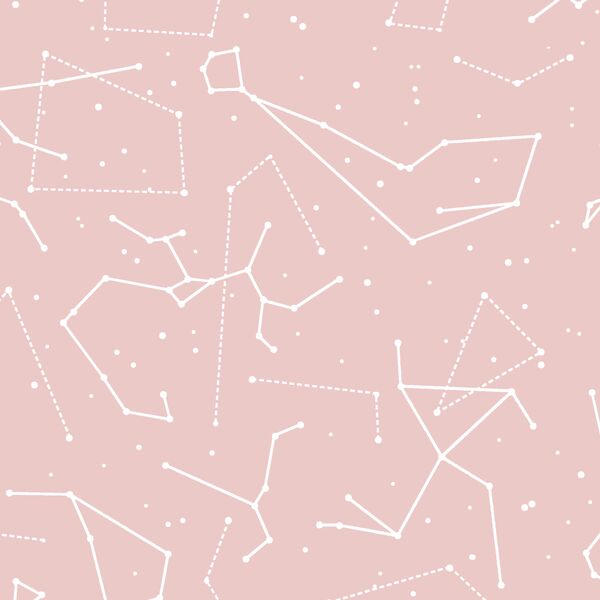 Star Charts in Blush