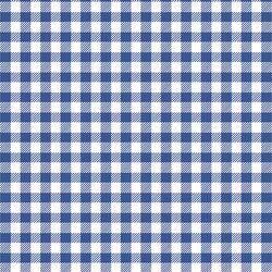 Small Buffalo Plaid in Blue Jay