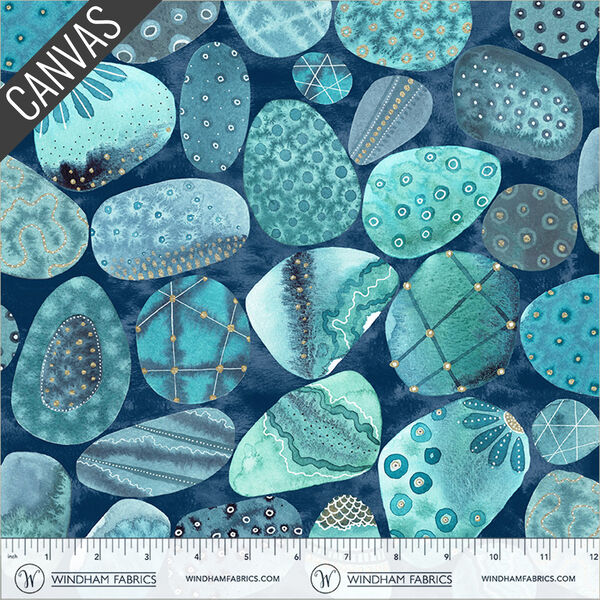 Salterton Canvas in Aqua