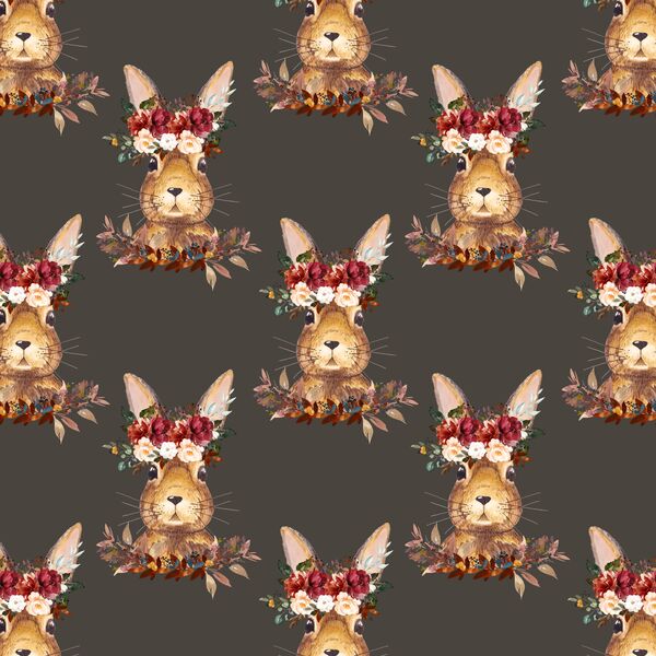Little Autumn Hare in Ash Brown