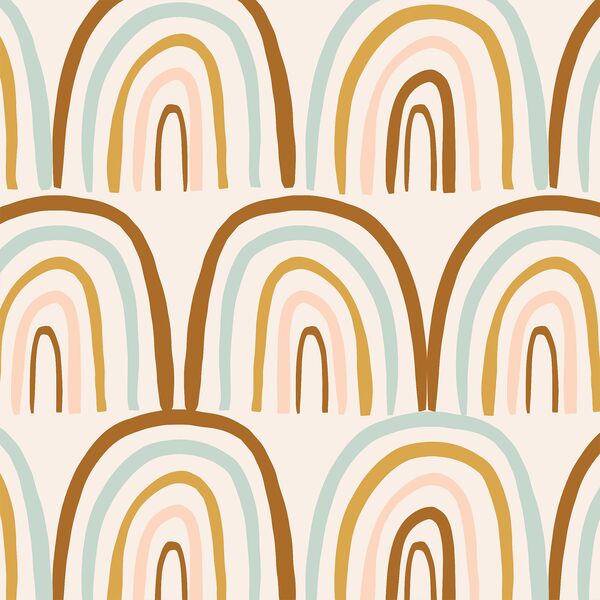 Large Boho Rainbows in Vintage Summer