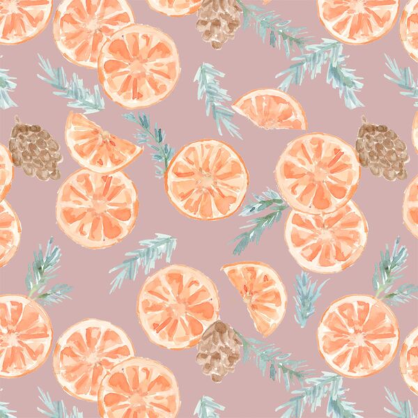Christmas Citrus in Sugared Plum