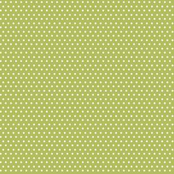 Polka Dots in Lime Green