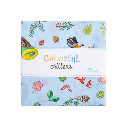 Colorful Critters 5" Square Pack