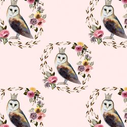 Cambridge Owl in Soft Blush