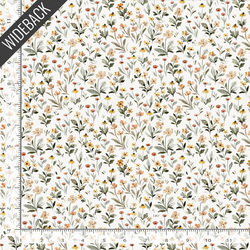 Flower Power Wideback in Cream