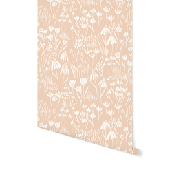 Forest Floral in Baby Pink