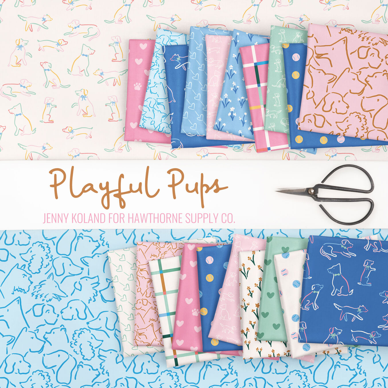 Playful Pups Poster Image