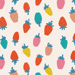 Large Very Berry Strawberries in Rainbow