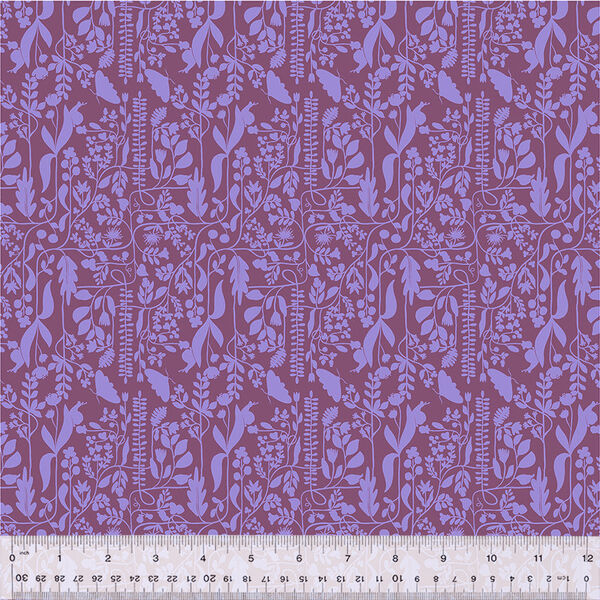 Meander in Plum