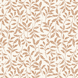 Valley Leaf in Fawn on Cream