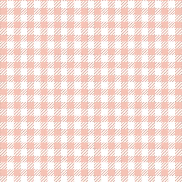 Small Buffalo Plaid in Petal