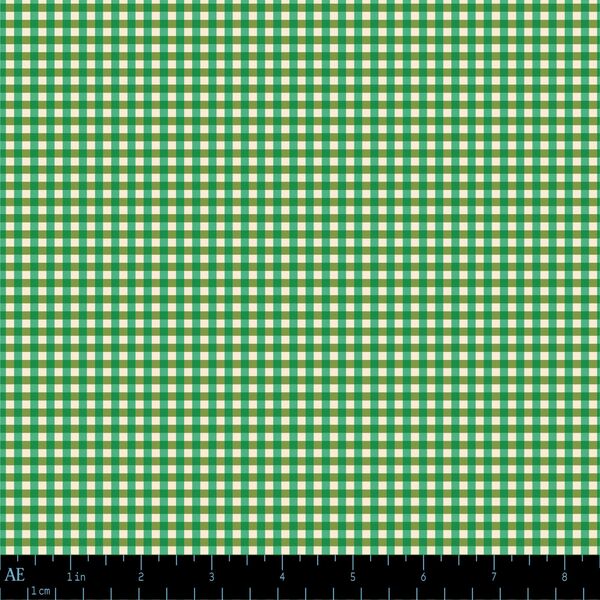 Mercerie Gingham in Garden Mint