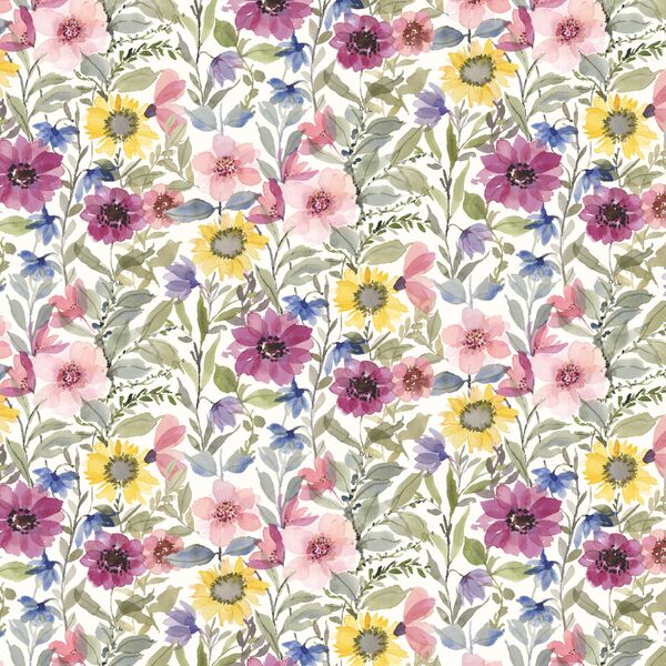 Little Flower Press in Cream