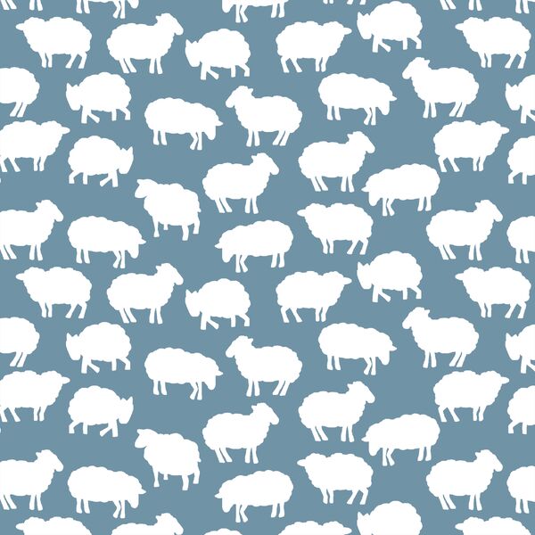 Sheep Silhouette in Marine