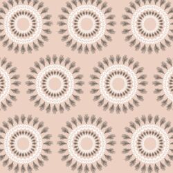 Feather Circle in Shell