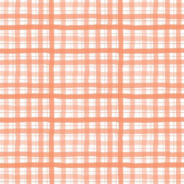 Gingham in Poinsettia Pink