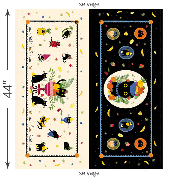 Bench Pillow Panel in Multi