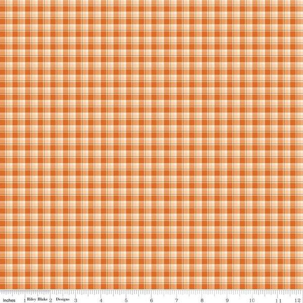 Plaid in Orange