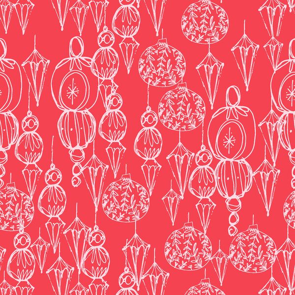 Ornaments in Peppermint