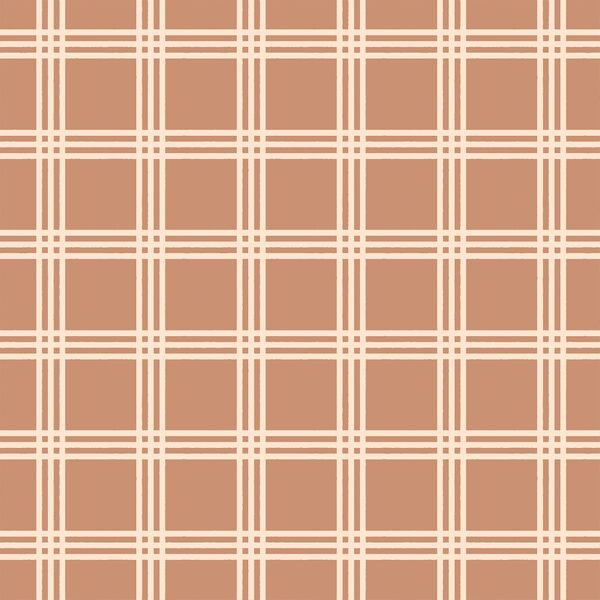Simple Plaid in Sand