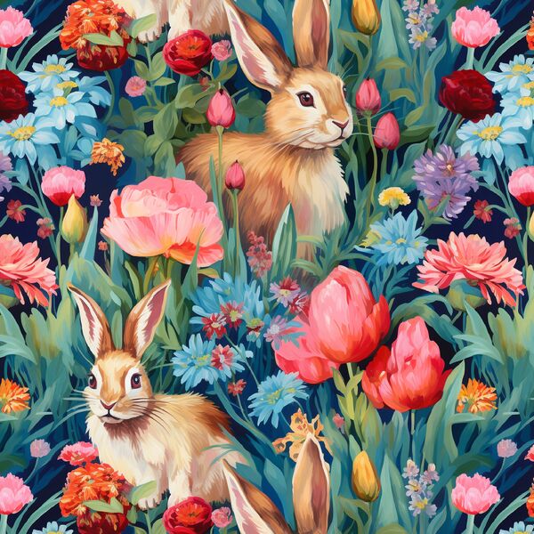 Jardin Bunny in Spring