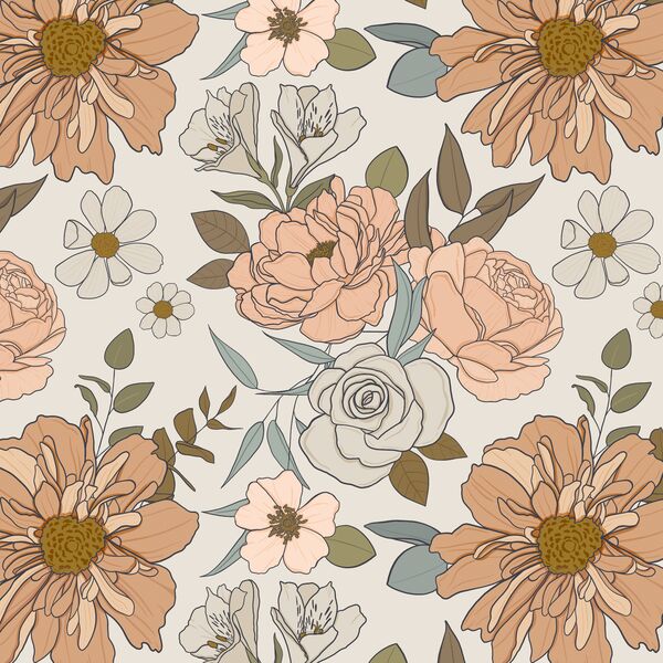 Claire Floral in Boho Summer