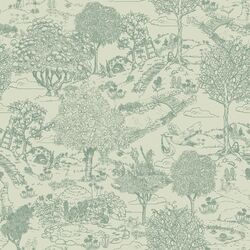 Playground Toile in Soft Green
